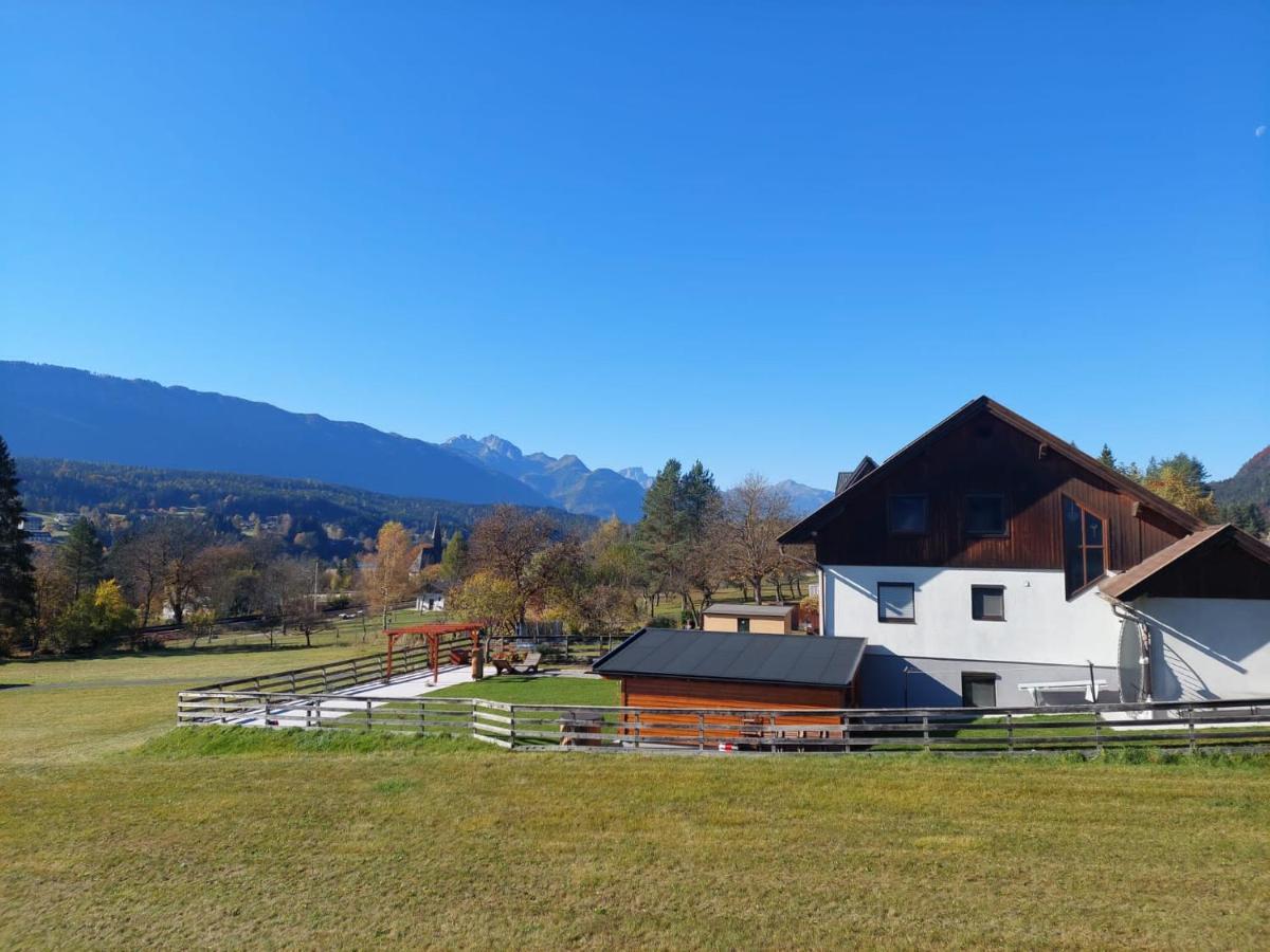 Ferienwohnung Tom's Hütte Presseggersee Exterior foto